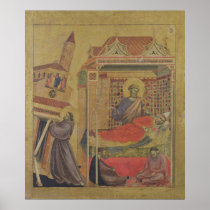 The Vision of Pope Innocent III, c.1295-1300 Poster