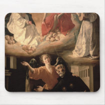 The Vision of St. Alphonsus Rodriguez Mousepad