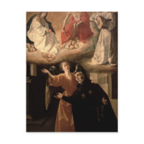 The Vision of St. Alphonsus Rodriguez Post Cards