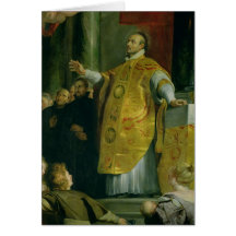 The Vision of St. Ignatius of Loyola Cards