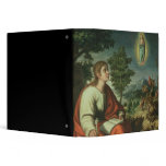 The Vision of St. John the Evangelist on Patmos Vinyl Binders