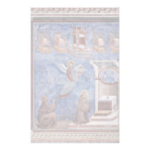 The Vision Of The Throne By Giotto Di Bondone Personalized Stationery