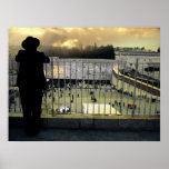 The vision over Western Wall, Jerusalem. Israel Posters