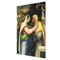 The Visitation, 1519 canvas prints