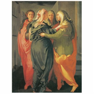 The Visitation - Jacopo Da Pontormo Cut Outs by TeeShirtsTShirts