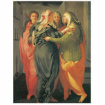 The Visitation - Jacopo Da Pontormo Cut Outs