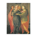 The Visitation - Jacopo Da Pontormo postcards by TeeShirtsTShirts The Visitation - Jacopo Da Pontormo postcards