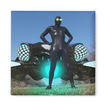 The Visitor 2 Magnet