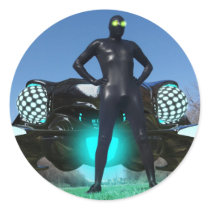 The Visitor 2 Sticker