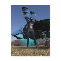 The Visitor 3 Postcard