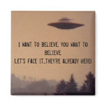 The Visitors Fridge Magnet