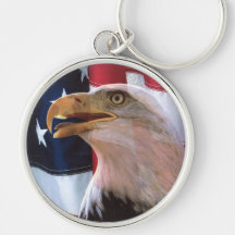 The Voice of American Freedom Keychain