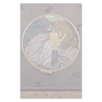 The Voice Of Evil, Or Melancholy Tondo Stationery Design