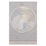 The Voice Of Evil, Or Melancholy Tondo Stationery Design
