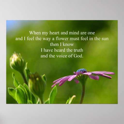 The Voice of God POSTER PRINT