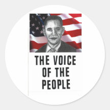 The Voice Of The People Stickers