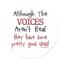 The Voices stickers by ironydesign The Voices stickers