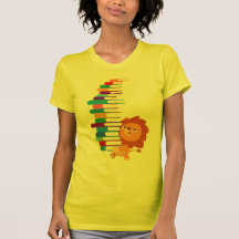 The Voracious Reader (Cartoon Lion) Women T-Shirt