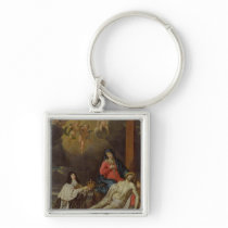 The Vow of Louis XIII  King of France and Keychains