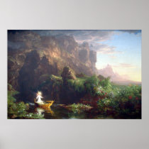 The Voyage of Life - Childhood by Thomas Cole Posters