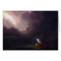 The Voyage of Life Old Age by Thomas Cole Cards