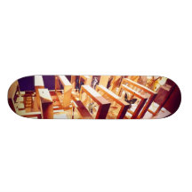 "The Voyagers" Insect Watercolor Skateboard