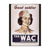 The Wac Womens Army Corps postcards