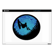 THE WAKEBOARDING ONE DECALS FOR 17" LAPTOPS