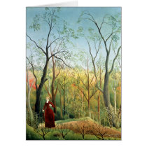 The Walk in the Forest, 1886-90 Greeting Cards