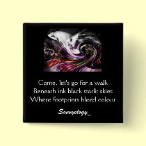 The Walk Poetry Button buttons