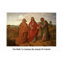 The Walk To Emmaus By Joseph Of Fuhrich posters