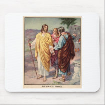 The walk to emmaus mouse pads