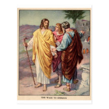 The walk to emmaus postcards
