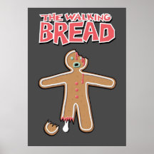 The Walking Dead Gingerbread man Poster
