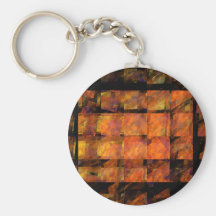 The Wall Abstract Art Keychain