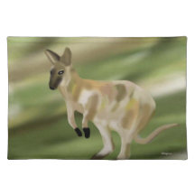The Wallaby Jump American Mojo Custom Placemats