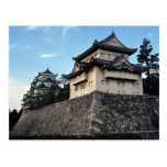 The walls and towers of Japan's Nagoya Castle stan Postcard