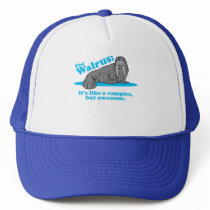 The Walrus Vampire Trucker Hats
