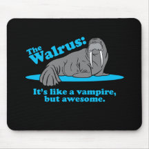 The Walrus Vampire Mousepad