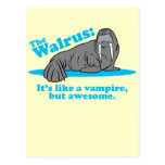 The Walrus Vampire Postcard