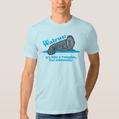 The Walrus Vampire T Shirt