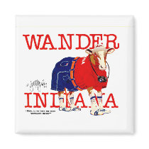 The Wander Indiana Cow magnets by scottlhendrie The Wander Indiana Cow magnets