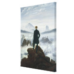 The Wanderer above the Sea of Fog, 1818 Canvas Prints