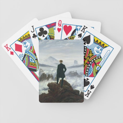 The Wanderer above the Sea of Fog, 1818 Card Deck