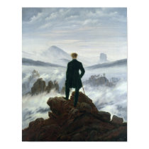The Wanderer above the Sea of Fog, 1818 posters
