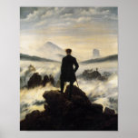 The Wanderer Above the Sea of Fog Posters