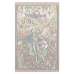 The War In Heaven Archangel Michael In The Battle Customized Stationery