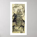 The Warrior Hero (white) Posters