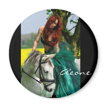 The Warrior Princess magnets by AngleterreMusic The Warrior Princess magnets