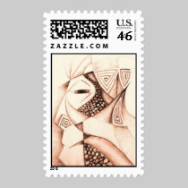 The Warrior's Path postage by atect98 The Warrior's Path postage